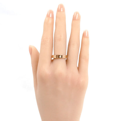CARTIER カルティエ K18PG ピンクゴールド ミニラブ 1Pダイヤ リング・指輪 B4050755 ダイヤモンド 15号 55 4.8g レディース【中古】【美品】
