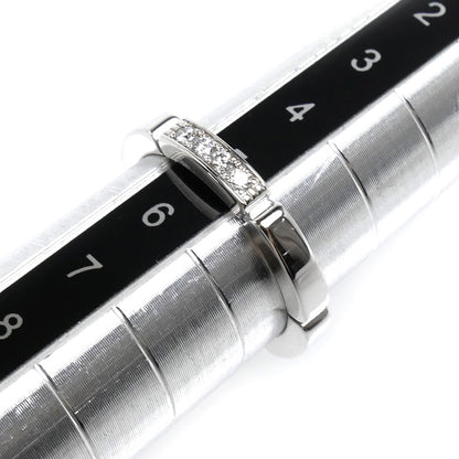 CARTIER カルティエ K18WG ホワイトゴールド マイヨン パンテール 4Pダイヤ リング・指輪 B4080445 ダイヤモンド 5号 45 3.6g レディース【中古】【美品】