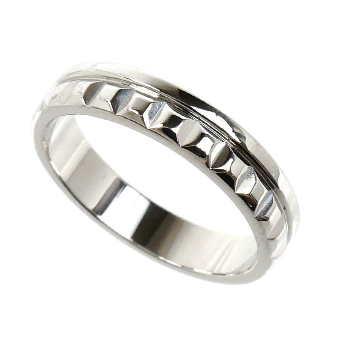 Boucheron ブシュロン K18WG ホワイトゴールド キャトル ラディアント ハーフ リング・指輪 JAL00250 12号 52 4.4g レディース【中古】【美品】