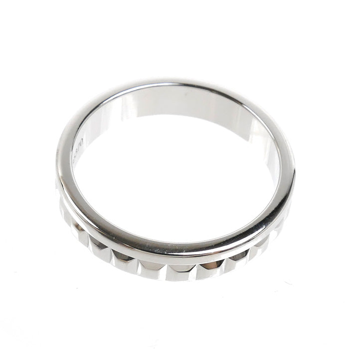 Boucheron ブシュロン K18WG ホワイトゴールド キャトル ラディアント ハーフ リング・指輪 JAL00250 12号 52 4.4g レディース【中古】【美品】