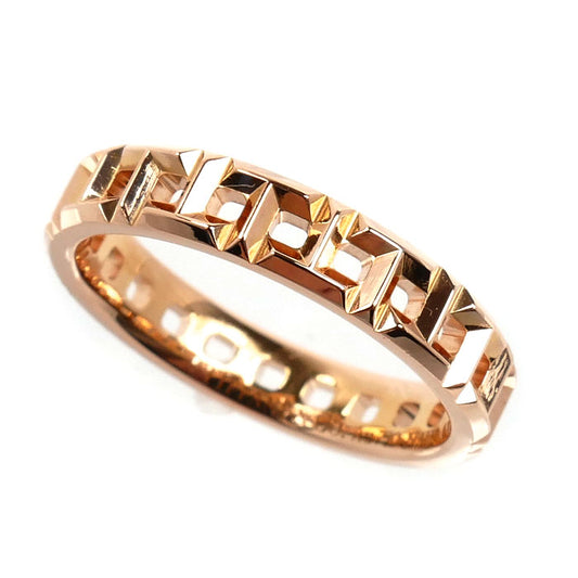 TIFFANY&Co. ティファニー K18PG ピンクゴールド Tトゥルー ナロー リング・指輪 63065137 7号 2.8g レディース【中古】【美品】