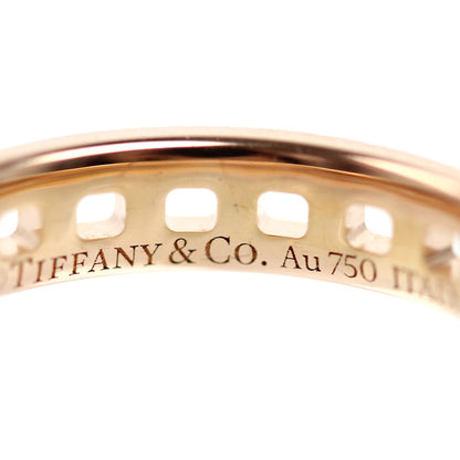 TIFFANY&Co. ティファニー K18PG ピンクゴールド Tトゥルー ナロー リング・指輪 63065137 7号 2.8g レディース【中古】【美品】