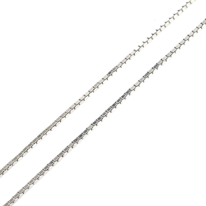 Damiani ダミアーニ K18WG ホワイトゴールド ベルエポック ネックレス サファイア ダイヤモンド 4.4g 42cm レディース【中古】【美品】