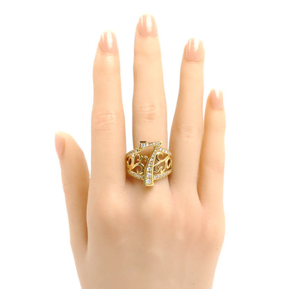 ゆきざき K18YG イエローゴールド NOMBRE ノンブル No.7 リング・指輪 Y.NOMBRE.1.6.7.L ダイヤモンド0.85ct 18.5号 12.0g メンズ【中古】