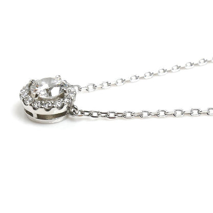 Vendome Aoyama ヴァンドーム青山 Pt950プラチナ Pt850プラチナ グレース ネックレス APXN 0281 45DI ダイヤモンド0.251ct 2.8g ～45cm フリーチェーン レディース【中古】