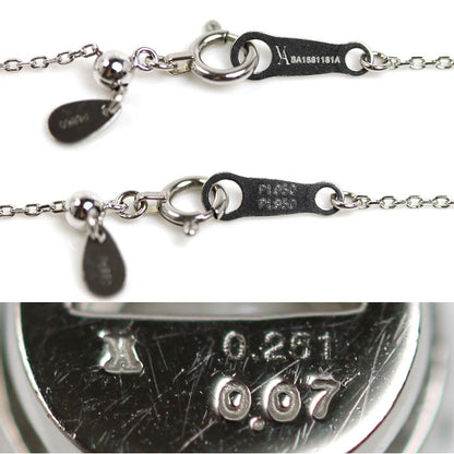 Vendome Aoyama ヴァンドーム青山 Pt950プラチナ Pt850プラチナ グレース ネックレス APXN 0281 45DI ダイヤモンド0.251ct 2.8g ～45cm フリーチェーン レディース【中古】