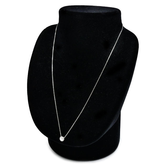 Vendome Aoyama ヴァンドーム青山 Pt950プラチナ Pt850プラチナ グレース ネックレス APXN 0281 45DI ダイヤモンド0.251ct 2.8g ～45cm フリーチェーン レディース【中古】