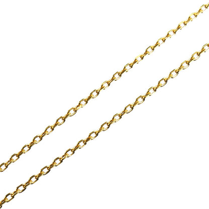 TASAKI タサキ K18YG イエローゴールド ネックレス ダイヤモンド0.52ct/0.12ct 2.8g 40cm レディース【中古】
