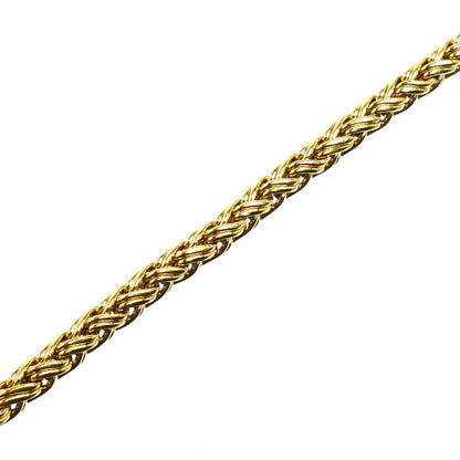 TIFFANY&Co. ティファニー K18YG イエローゴールド ヴィンテージ ブレスレット 13.3g 18.5cm レディース【中古】