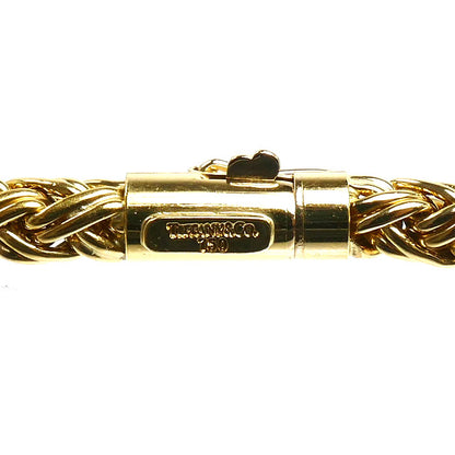 TIFFANY&Co. ティファニー K18YG イエローゴールド ヴィンテージ ブレスレット 13.3g 18.5cm レディース【中古】