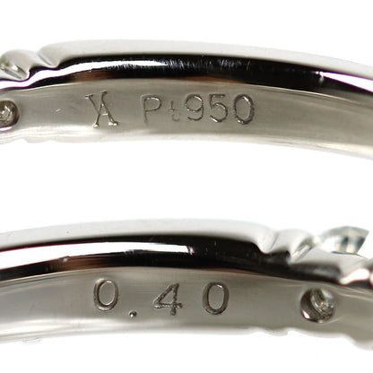 Vendome Aoyama ヴァンドーム青山 Pt950プラチナ ハーフエタニティ リング・指輪 APVR038607DI ダイヤモンド0.40ct 7号 2.9g レディース【中古】【美品】
