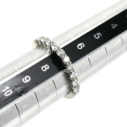 Vendome Aoyama ヴァンドーム青山 Pt950プラチナ ハーフエタニティ リング・指輪 APVR038607DI ダイヤモンド0.40ct 7号 2.9g レディース【中古】【美品】