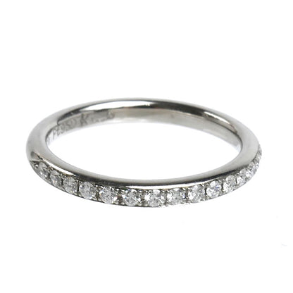 K.UNO ケイウノ Pt950プラチナ ハーフエタニティ リング・指輪 ダイヤモンド0.21ct 12号 3.9g レディース【中古】
