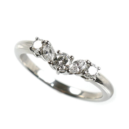TASAKI タサキ Pt900プラチナ リング・指輪 ダイヤモンド0.34ct 12号 3.8g レディース【中古】【美品】