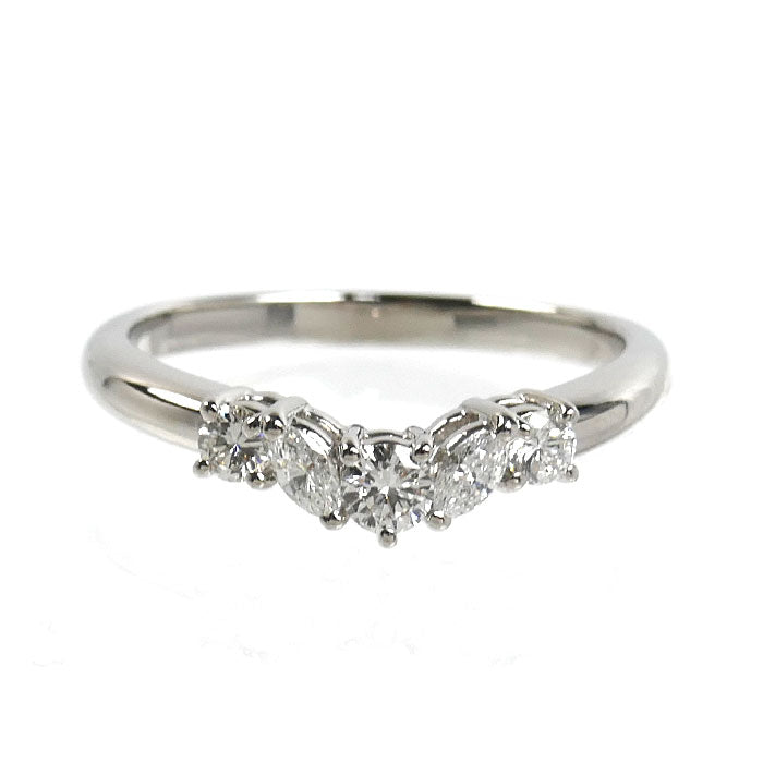 TASAKI タサキ Pt900プラチナ リング・指輪 ダイヤモンド0.34ct 12号 3.8g レディース【中古】【美品】