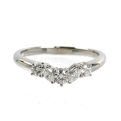 TASAKI タサキ Pt900プラチナ リング・指輪 ダイヤモンド0.34ct 12号 3.8g レディース【中古】【美品】