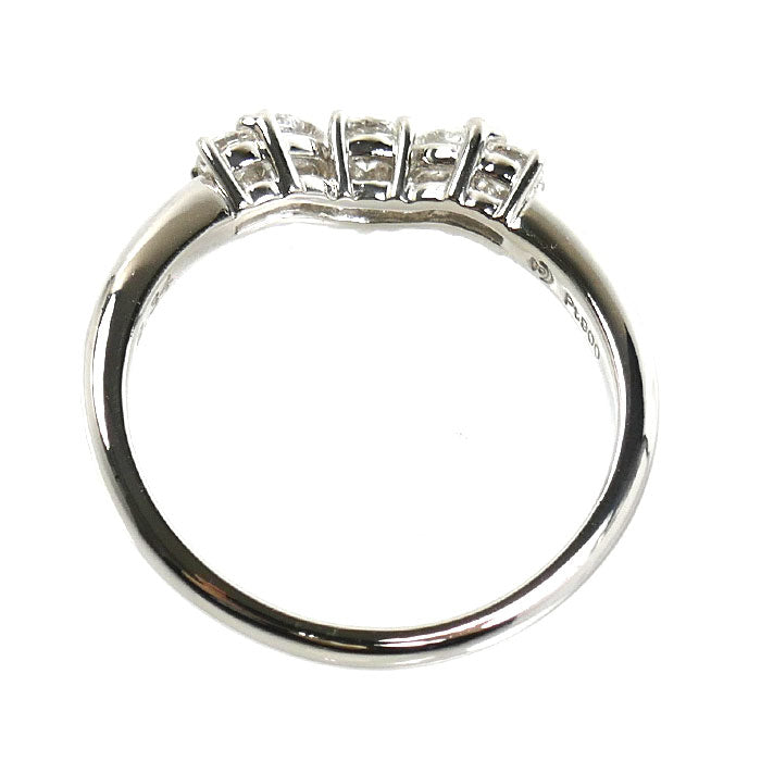 TASAKI タサキ Pt900プラチナ リング・指輪 ダイヤモンド0.34ct 12号 3.8g レディース【中古】【美品】