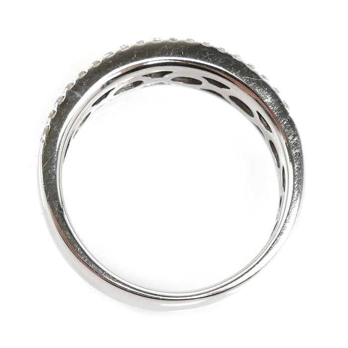 Ponte Vecchio ポンテヴェキオ K18WG ホワイトゴールド リング・指輪 ダイヤモンド0.40ct 10号 4.8g レディース【中古】