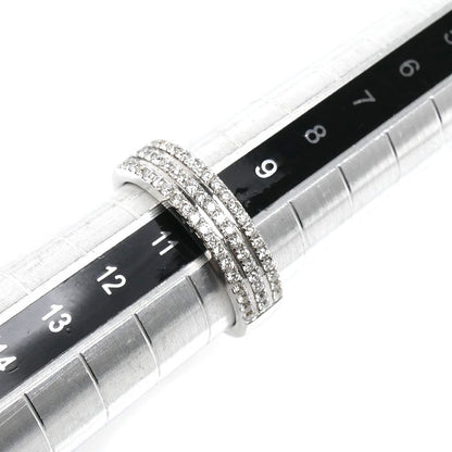 Ponte Vecchio ポンテヴェキオ K18WG ホワイトゴールド リング・指輪 ダイヤモンド0.40ct 10号 4.8g レディース【中古】