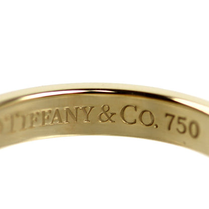 TIFFANY&Co. ティファニー K18YG イエローゴールド ノーツ ナロー リング・指輪 7.5号 2.9g レディース【中古】【美品】