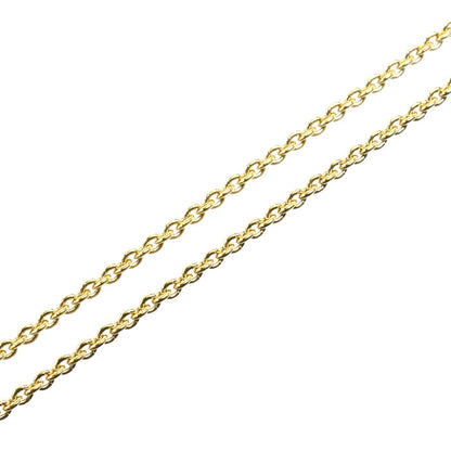 Ponte Vecchio ポンテヴェキオ K18YG イエローゴールド ハート ネックレス ダイヤモンド0.43ct 7.8g 41cm レディース【中古】