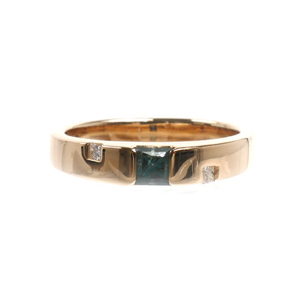 GEMCEREY ジェムケリー K18PG ピンクゴールド リング・指輪 アレキサンドライト0.317ct ダイヤモンド0.06ct 9号 4.3g レディース【中古】