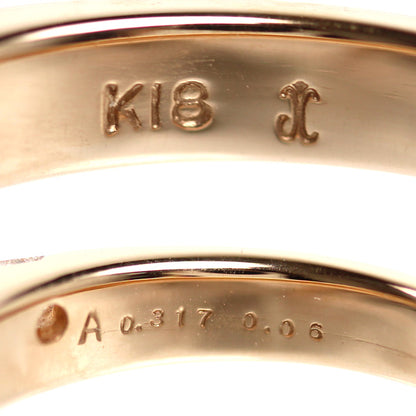 GEMCEREY ジェムケリー K18PG ピンクゴールド リング・指輪 アレキサンドライト0.317ct ダイヤモンド0.06ct 9号 4.3g レディース【中古】