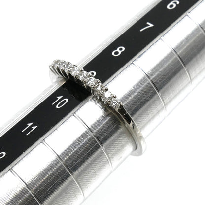 4℃ ヨンドシー Pt950プラチナ リング・指輪 ダイヤモンド 9号 2.1g レディース【中古】【美品】