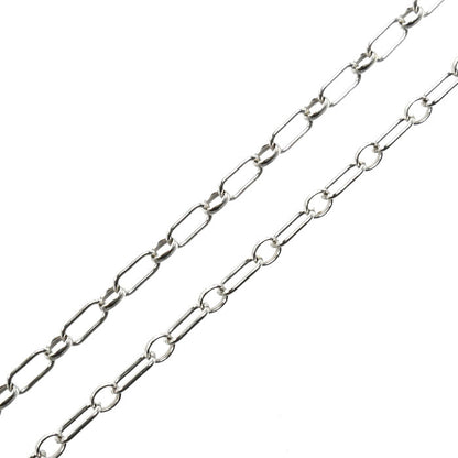 TIFFANY&Co. ティファニー K18WG ホワイトゴールド リンクチェーン ロング ネックレス 8.5g 60cm レディース【中古】