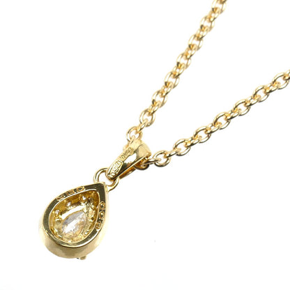 Queen クイーン K18YG イエローゴールド ネックレス ダイヤモンド0.51ct/0.09ct 4.7g 40cm レディース【中古】