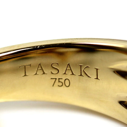 TASAKI タサキ K18YG イエローゴールド コメットプラス リング・指輪 アコヤパール約4.9mm 13号 5.1g 2021ホリデー レディース【中古】