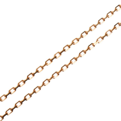 CARTIER カルティエ K18PG ピンクゴールド C ドゥ ロゴ ドゥーブルC ネックレス B7219200 ダイヤモンド 4.0g 37/40cm レディース【中古】