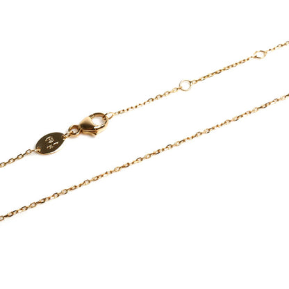Chaumet ショーメ K18PG ピンクゴールド ジュ ドゥ リアン クリソプレーズ ネックレス 083050 ダイヤモンド 2.9g 38/40/42cm レディース【中古】