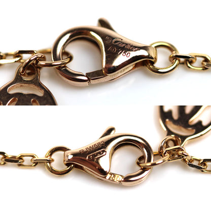 CARTIER カルティエ K18PG ピンクゴールド ダムールSM ブレスレット B6040300 ダイヤモンド 2.1g 16.5/18.5cm レディース【中古】