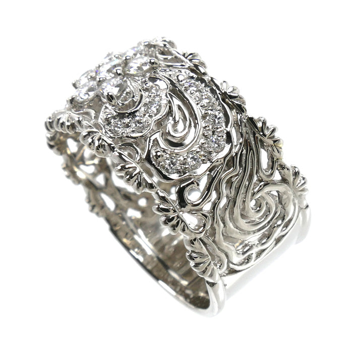 平和堂 Pt950プラチナ リング・指輪 ダイヤモンド0.63ct 23号 16.5g メンズ【中古】