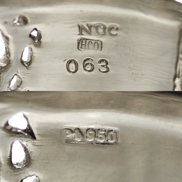 平和堂 Pt950プラチナ リング・指輪 ダイヤモンド0.63ct 23号 16.5g メンズ【中古】