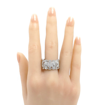 平和堂 Pt950プラチナ リング・指輪 ダイヤモンド0.63ct 23号 16.5g メンズ【中古】