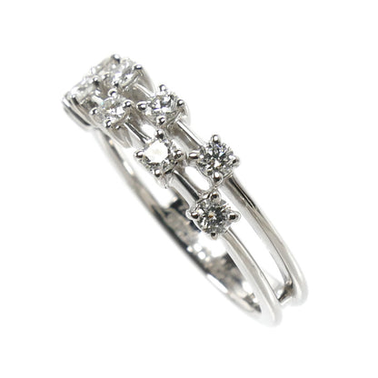 TASAKI タサキ K18WG ホワイトゴールド リング・指輪 ダイヤモンド0.40ct 12号 4.3g レディース【中古】【美品】