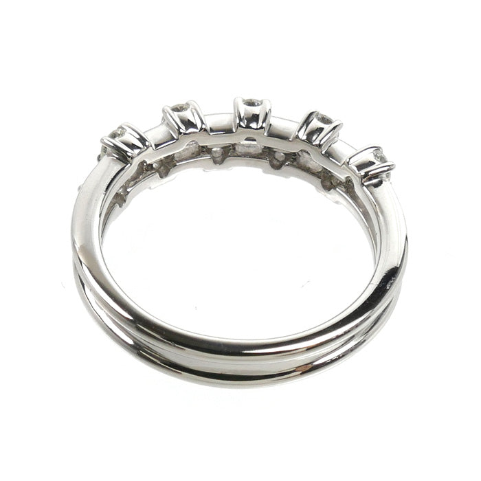 TASAKI タサキ K18WG ホワイトゴールド リング・指輪 ダイヤモンド0.40ct 12号 4.3g レディース【中古】【美品】
