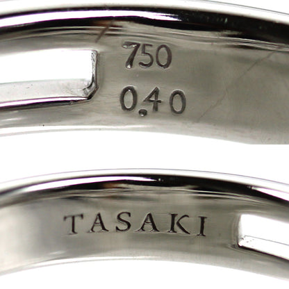 TASAKI タサキ K18WG ホワイトゴールド リング・指輪 ダイヤモンド0.40ct 12号 4.3g レディース【中古】【美品】