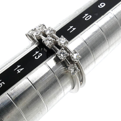 TASAKI タサキ K18WG ホワイトゴールド リング・指輪 ダイヤモンド0.40ct 12号 4.3g レディース【中古】【美品】
