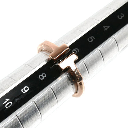 TIFFANY&Co. ティファニー K18PG ピンクゴールド Tワイヤー リング・指輪 60147389 7号 2.7g レディース【中古】