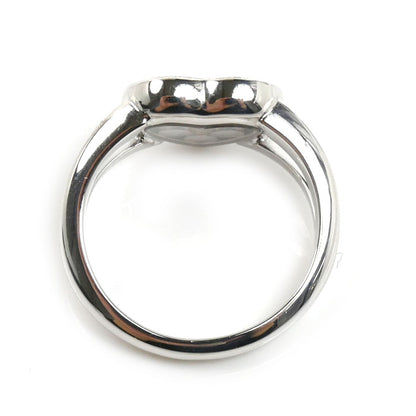 Chopard ショパール K18WG ホワイトゴールド ハッピーダイヤモンド リング・指輪 82/4502 ダイヤモンド 13号 7.6g レディース【中古】【美品】
