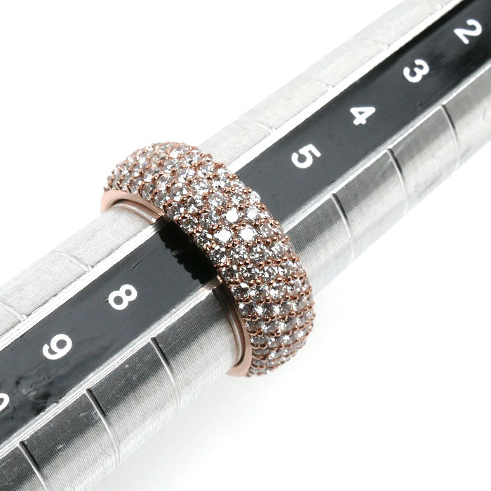 Ponte Vecchio ポンテヴェキオ K18PG ピンクゴールド リング・指輪 ダイヤモンド1.04ct 6.5号 5.2g レディース【中古】【美品】