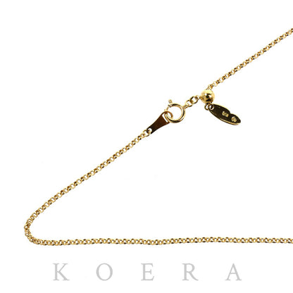 TASAKI タサキ K18PG ピンクゴールド ネックレス 5.9g ～65cm フリーチェーン レディース【中古】