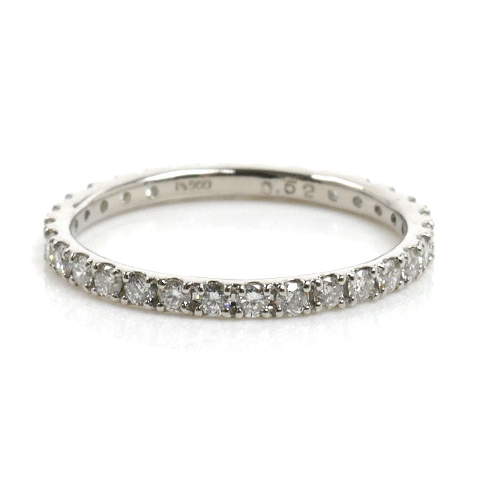 Pt900プラチナ フルエタニティ リング・指輪 ダイヤモンド0.52ct 11号 1.6g レディース【中古】