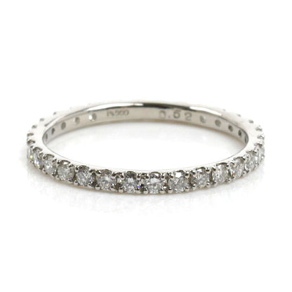 Pt900プラチナ フルエタニティ リング・指輪 ダイヤモンド0.52ct 11号 1.6g レディース【中古】