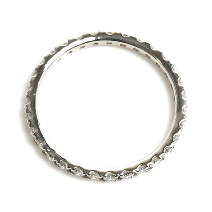 Pt900プラチナ フルエタニティ リング・指輪 ダイヤモンド0.52ct 11号 1.6g レディース【中古】