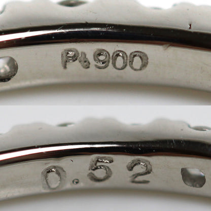 Pt900プラチナ フルエタニティ リング・指輪 ダイヤモンド0.52ct 11号 1.6g レディース【中古】