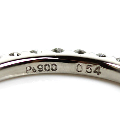 Pt900プラチナ フルエタニティ リング・指輪 ダイヤモンド0.54ct 11.5号 2.4g レディース【中古】